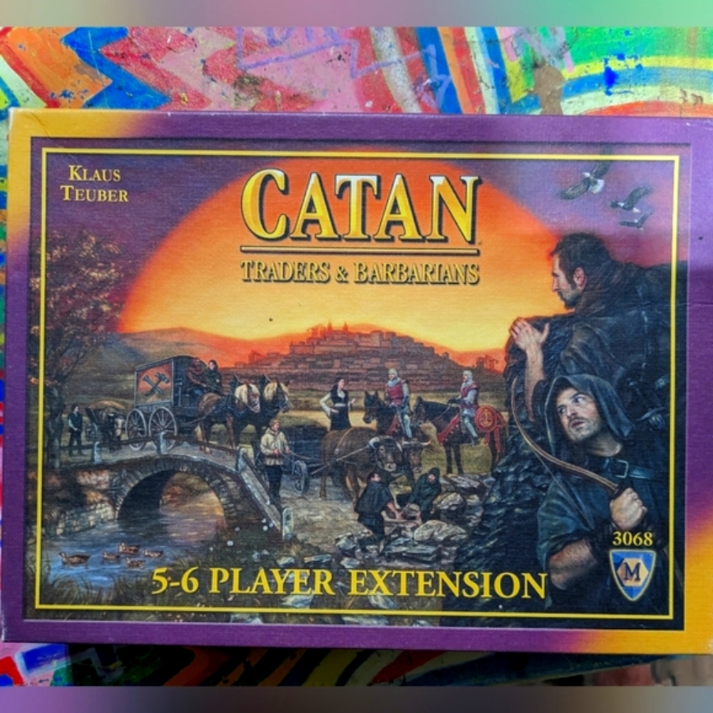 Settlers of Catan | Traders & Barbarians |  5-6 Player Expansion Set # 3078